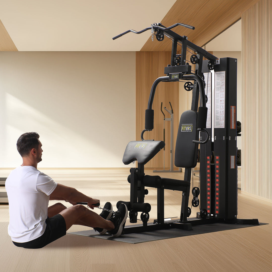 BalanceFrom Multifunctional Home Gym Workout Station Strength Training Equipment