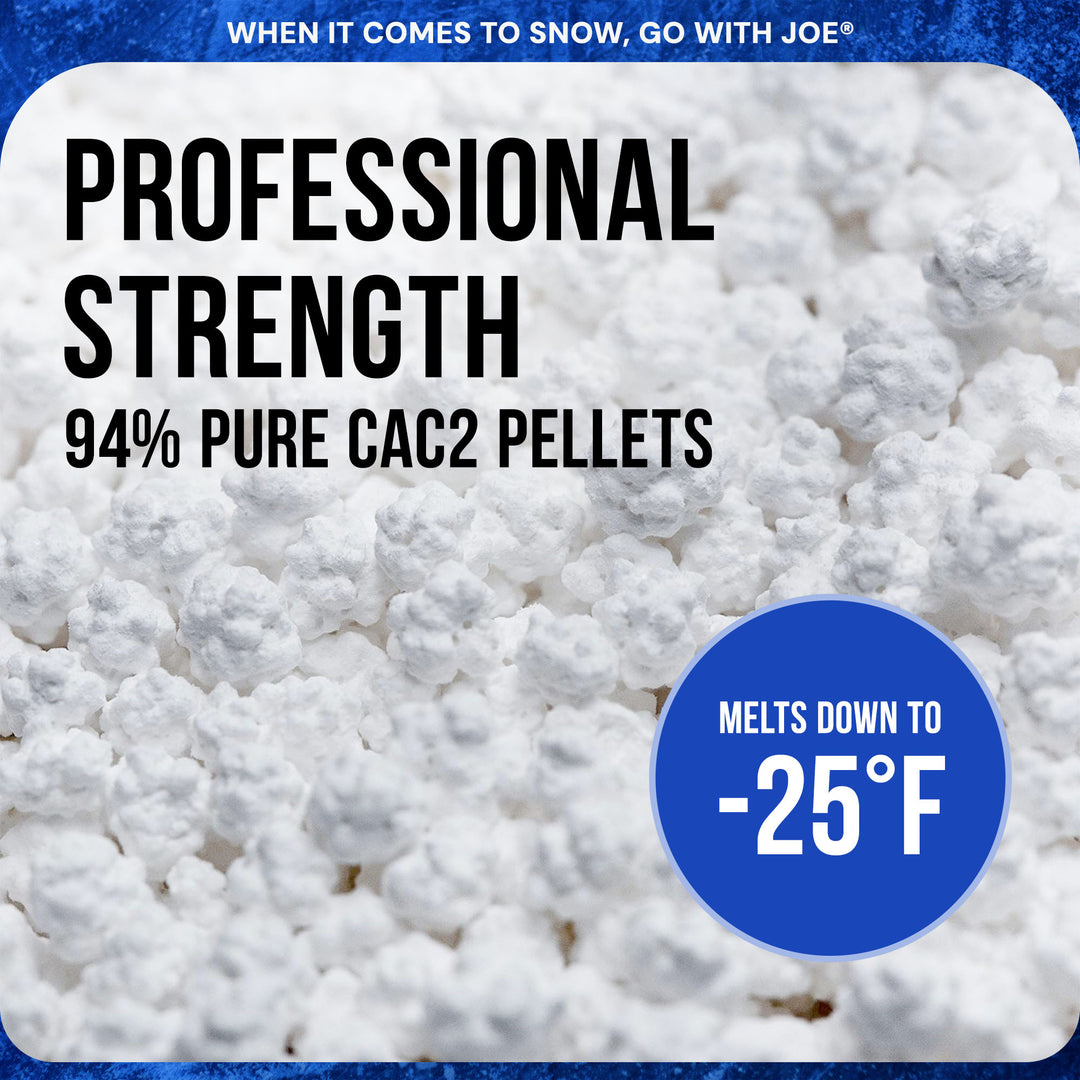 Snow Joe Melt Calcium Chloride Pellets Ice and Snow Melter, 8 Lb, MELT8CCP-J
