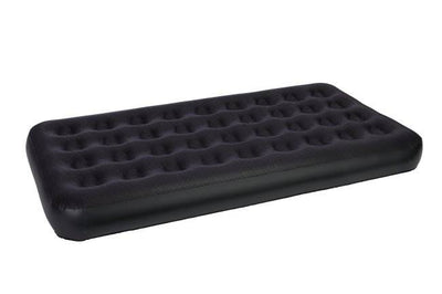 2) INTEX Twin Airbed Velvet Flocked Inflatable Bed Air Mattress & Built-In Pump