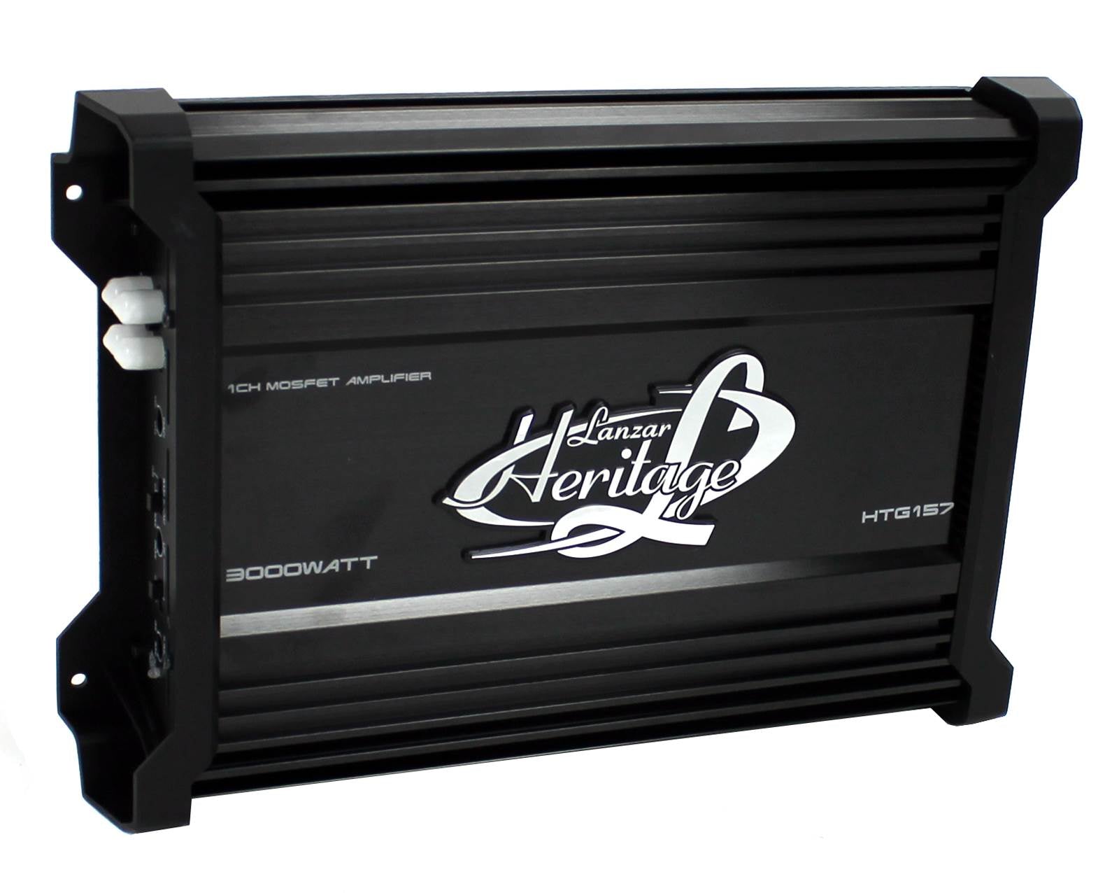 Lanzar HTG157 3000W Mono MOSFET Car Audio Power Amplifier Amp Stereo with 2 Ohm - VMInnovations