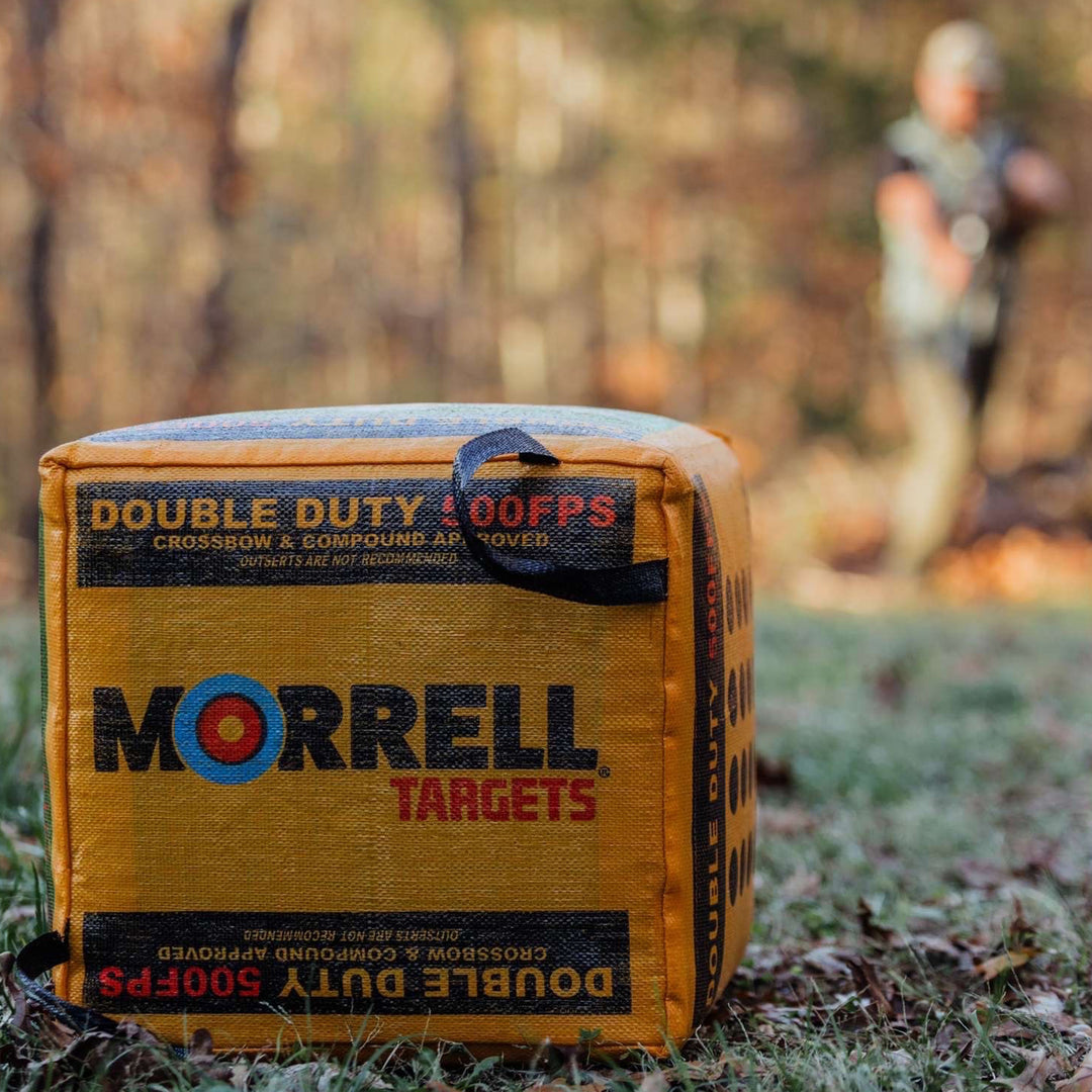 Morrell 4-Sided Archery Target, Field Point Shooting Bag, Double Duty (Open Box)