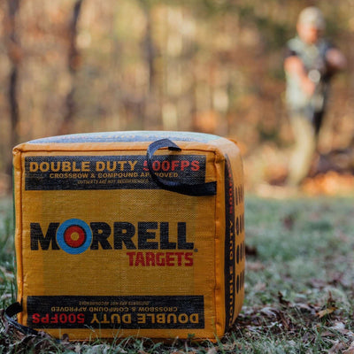 Morrell 4-Sided Archery Target, Field Point Shooting Bag, Double Duty (Open Box) - VMInnovations