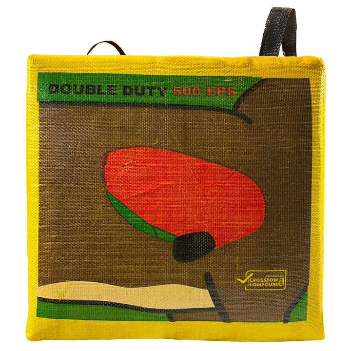 Morrell Targets 4-Sided Archery Target, Field Point Shooting Bag, Double Duty