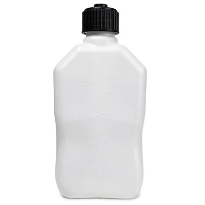 Bushman 4 Pack U-Jug Storage Jug, Portable Plastic Container, 5.5Gal, White