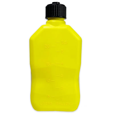 Bushman 4 Pack U-Jug Storage Jug, Portable Plastic Container, 5.5 Gal, Yellow