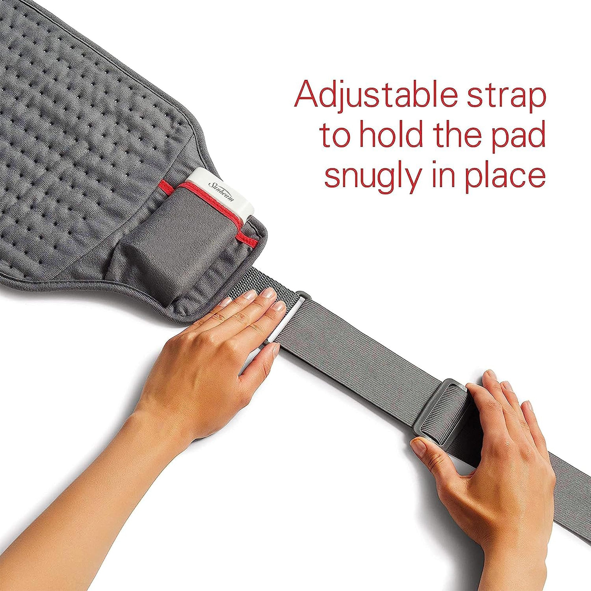 Sunbeam Cordless Heating Pad w/Rechargeable & Portable Design (Open Box) - VMInnovations