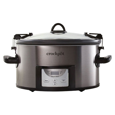 Crock Pot 7 Quart Nonstick Ceramic Coating Cook and Easy Programmable Design - VMInnovations