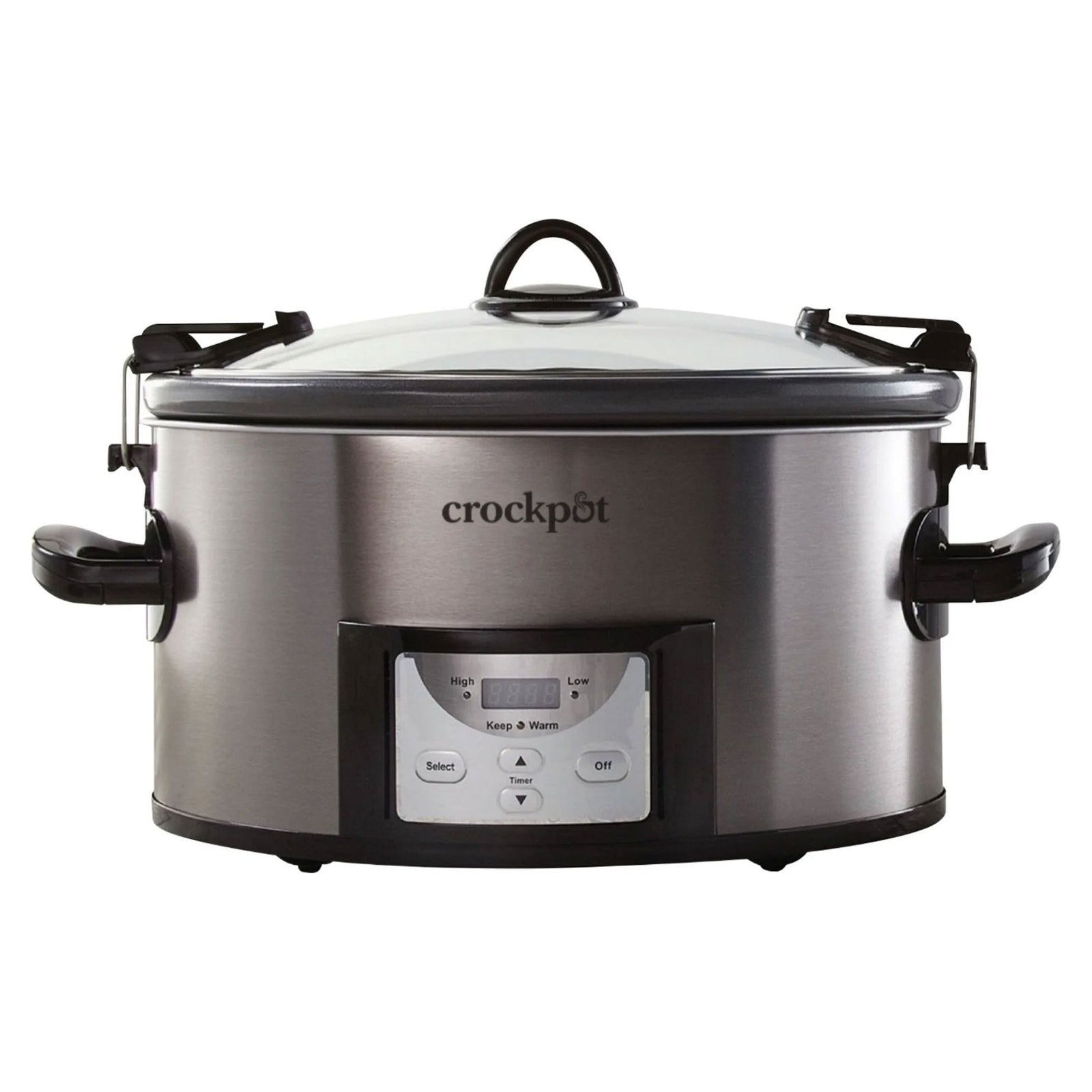 Crock Pot 7Qt Nonstick Ceramic Coating Cook & Easy Programmable Design(Open Box) - VMInnovations