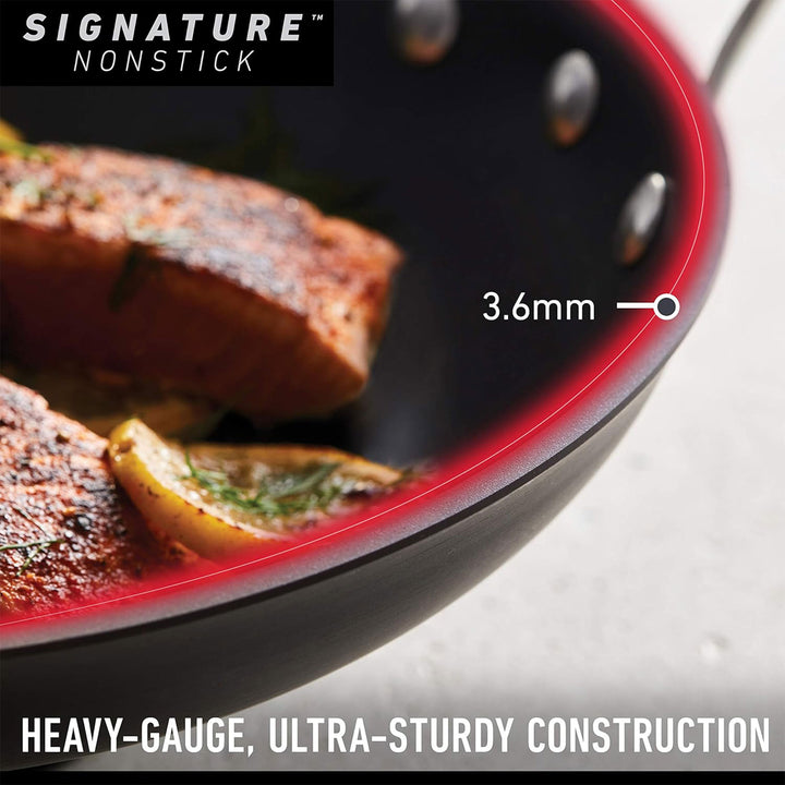 Calphalon Nonstick Frying Pan, Stay Cool Handles for Kitchen, Black (Open Box) - VMInnovations