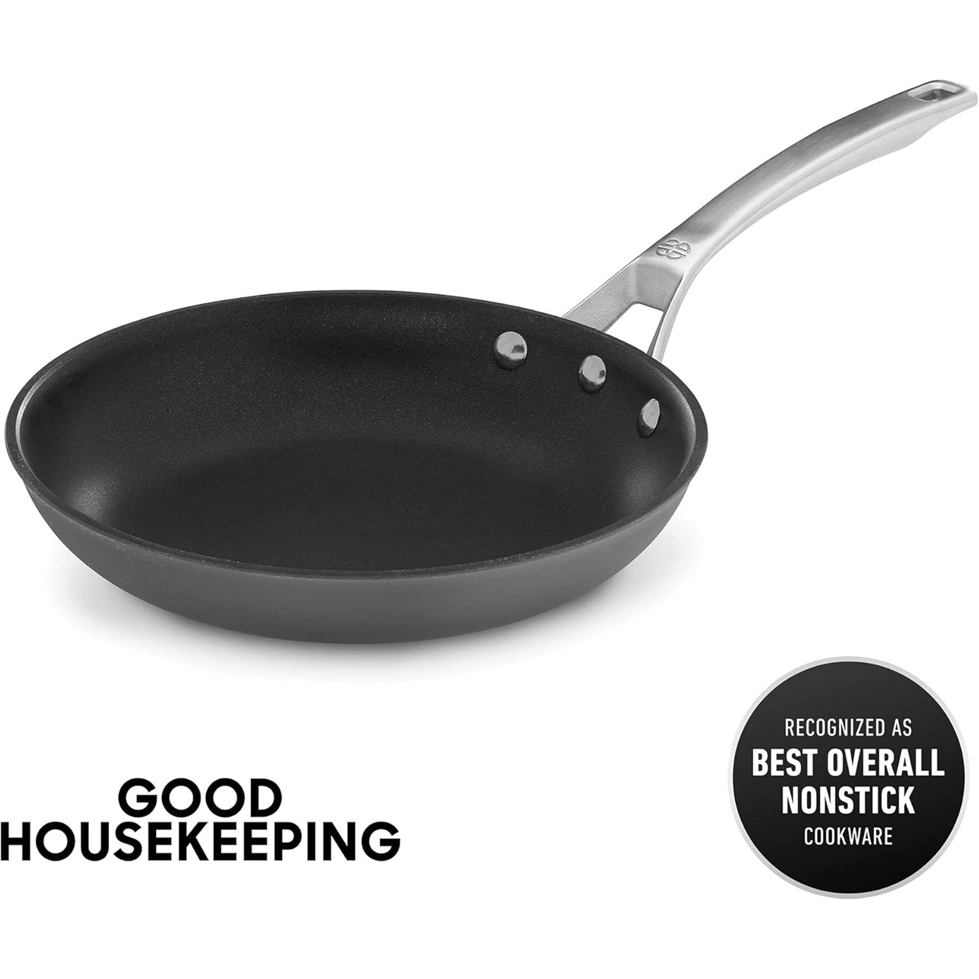 Calphalon Nonstick Frying Pan, Stay Cool Handles for Kitchen and Cooking, Black - VMInnovations
