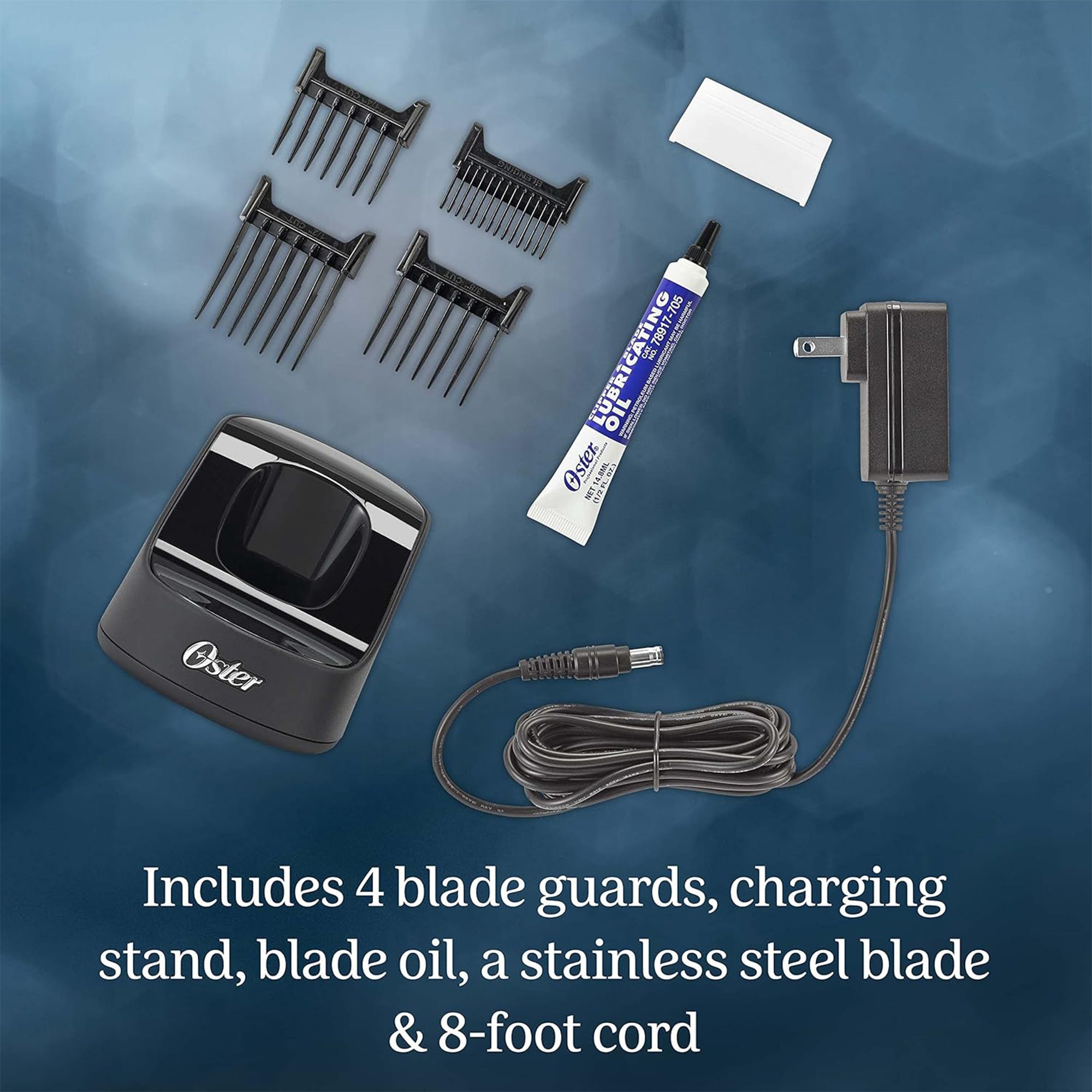 Oster Professional Cordless Hair Trimmer & Clipper, Beard Grooming Tool for Men
