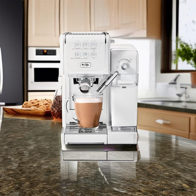 Mr. Coffee OneTouch CoffeeHouse Espresso/Latte Maker Milk Frother Grey(Open Box) - VMInnovations