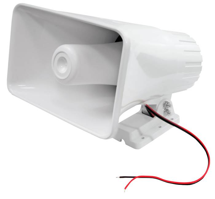 Pyle PHSP5 8" 65W 8-Ohm Indoor & Outdoor PA Horn Speaker 65 Watts, White (Used) - VMInnovations