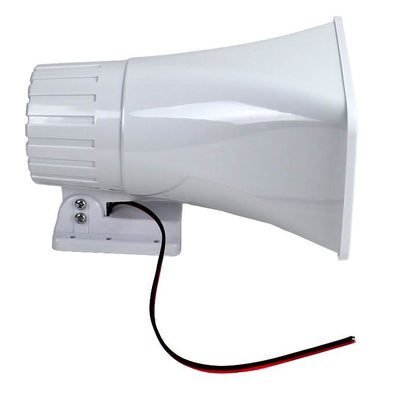 Pyle PHSP5 8" 65W 8-Ohm Indoor & Outdoor PA Horn Speaker 65 Watts, White (Used)