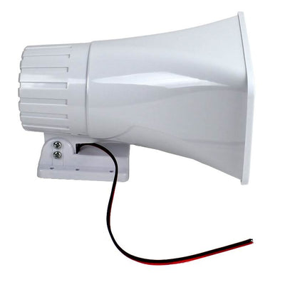 Pyle PHSP5 8" 65W 8-Ohm Indoor & Outdoor PA Horn Speaker 65 Watts, White