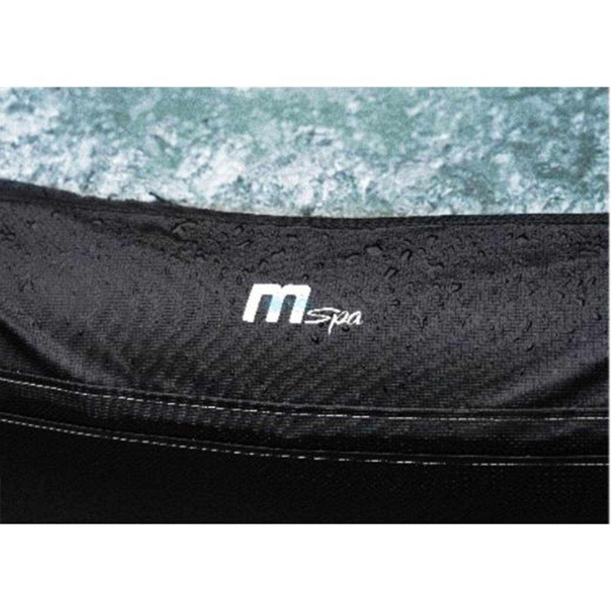 MSpa Square Inflatable Bubble Spa, 6 Person Hot Tub with Energy Efficient Cover - VMInnovations