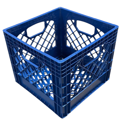 Juggernaut Storage 2pk Crate for Office Storage & Classroom, Blue (Open Box)
