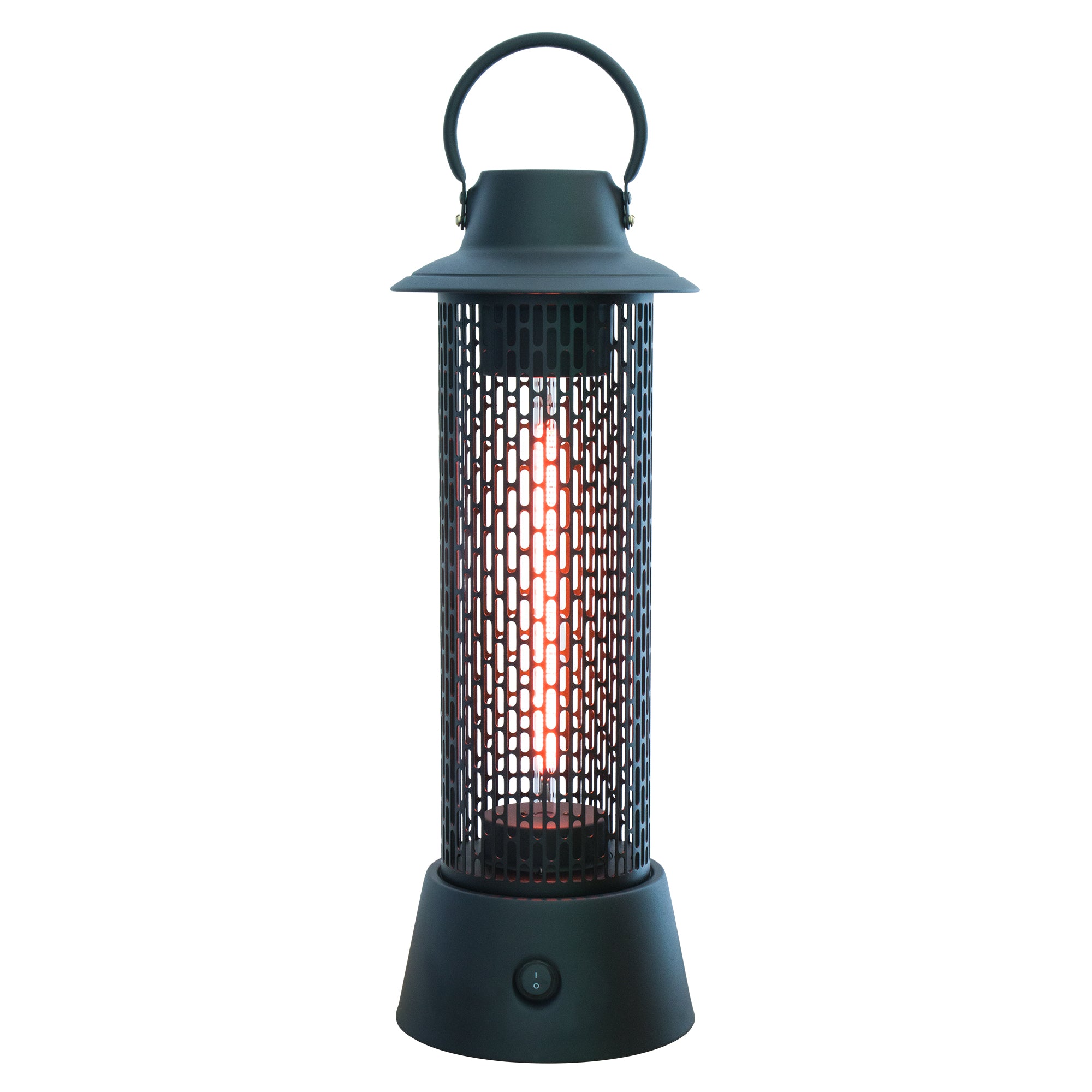Warm-Living 1200 Watt Portable Electric Space Heater for Indoor & Outdoor, Black