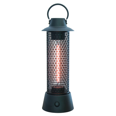 Warm-Living 1200 Watt Portable Electric Space Heater for Indoor & Outdoor, Black