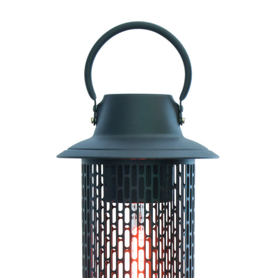 Warm-Living 1200 Watt Portable Electric Space Heater for Indoor & Outdoor, Black