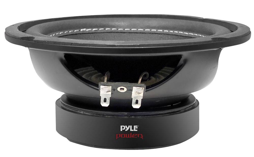 Pyle PLPW6D 6 Inch 600 Watt Dual 4 Ohm Car Audio Stereo Speaker Subwoofer, Black