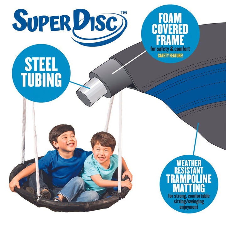 XDP Recreation Playtime w/ Water Slide, Super Disc Swing & Swing Seat (Open Box) - VMInnovations