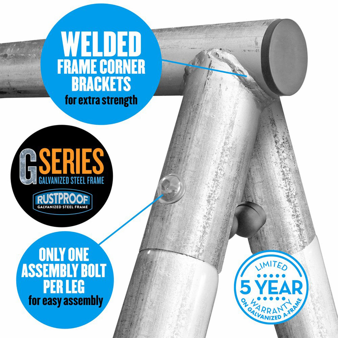 XDP Recreation Playtime w/ Water Slide, Super Disc Swing & Swing Seat (Open Box)