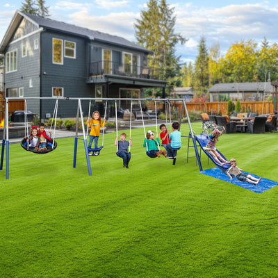 XDP Recreation Fun Always Playground w/Water Slide & Super Disc Swing (Open Box) - VMInnovations