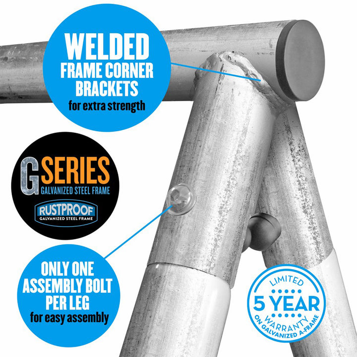 XDP Recreation Fun Always Playground w/Water Slide & Super Disc Swing (Open Box)