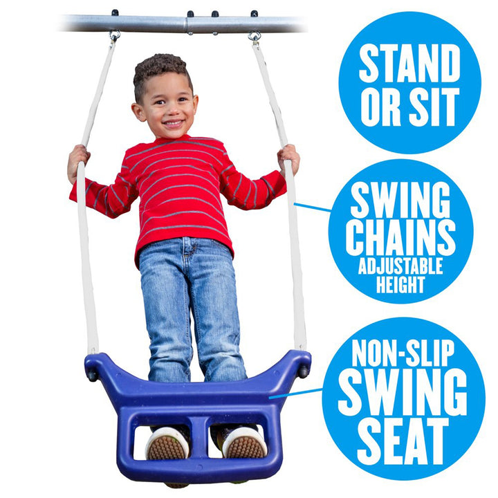 XDP Recreation Fun Always Playground w/Water Slide & Super Disc Swing (Open Box)