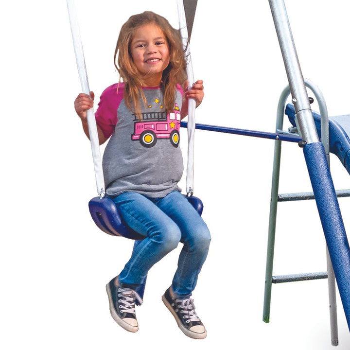 XDP Recreation Fun Always Playground w/Water Slide & Super Disc Swing (Open Box)