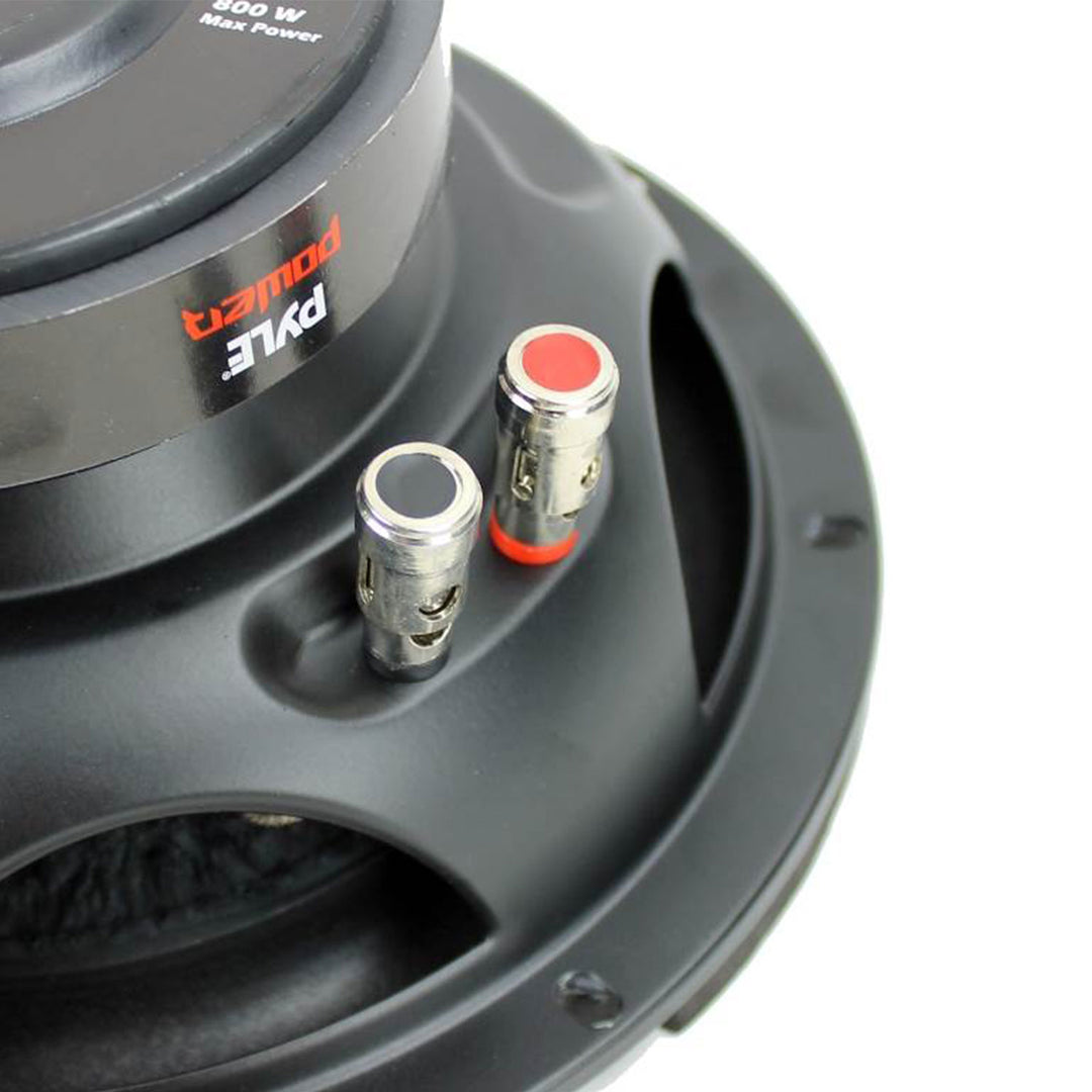Pyle PLPW8D 8" 800W Car Audio Subwoofer Sub Power Woofer DVC 4 Ohm Black (Used) - VMInnovations