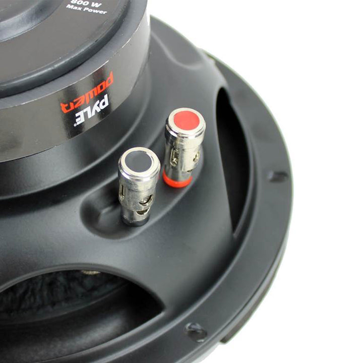 Pyle PLPW8D 8" 800W Car Audio Subwoofer Sub Power Woofer DVC 4 Ohm Black (Used) - VMInnovations