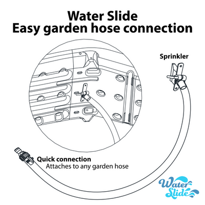 XDP Recreation Swingin' Free Playground Set with Water Slide, Super Disc Swing - VMInnovations