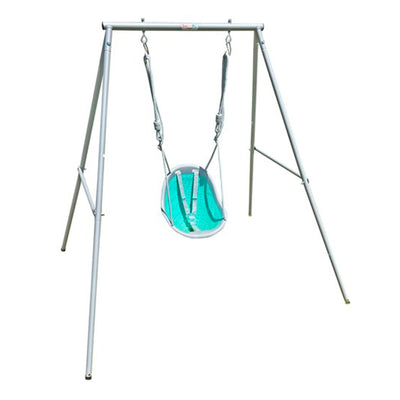 XDP Recreation Sweeng Child Swing w/Frame, Portable Backyard Play Set (Open Box) - VMInnovations