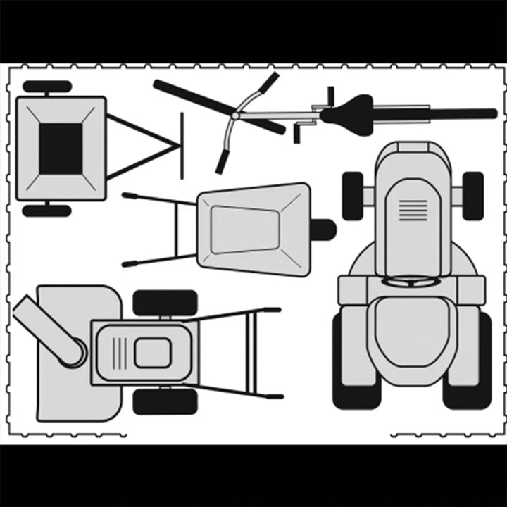 COVER-IT Metal Lockable Storage Shed for Outdoor Storage, 8'x6' (Open Box)