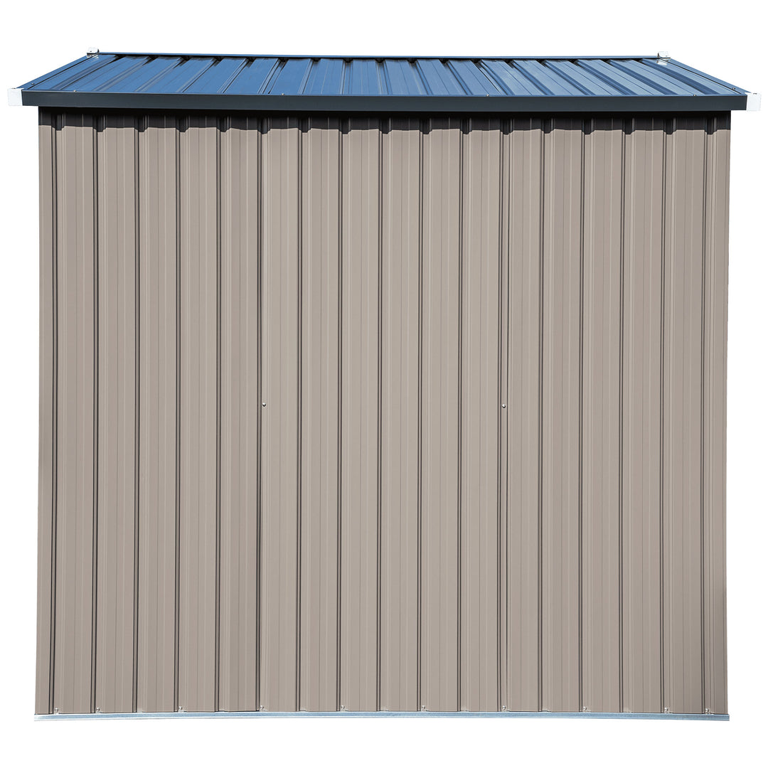 COVER-IT Metal Lockable Storage Shed for Outdoor Storage, 8'x6' (Open Box)