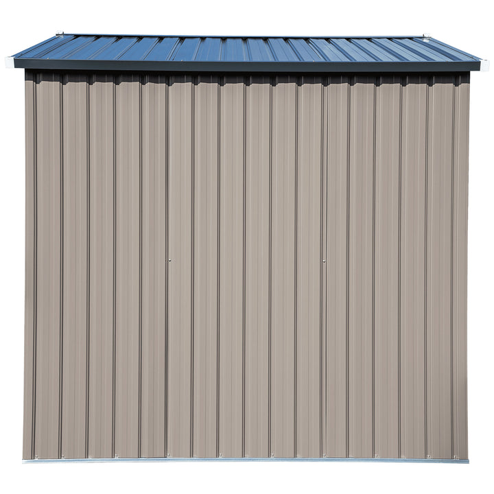 COVER-IT Metal Lockable Storage Shed for Outdoor Storage, 8'x6' (Open Box)