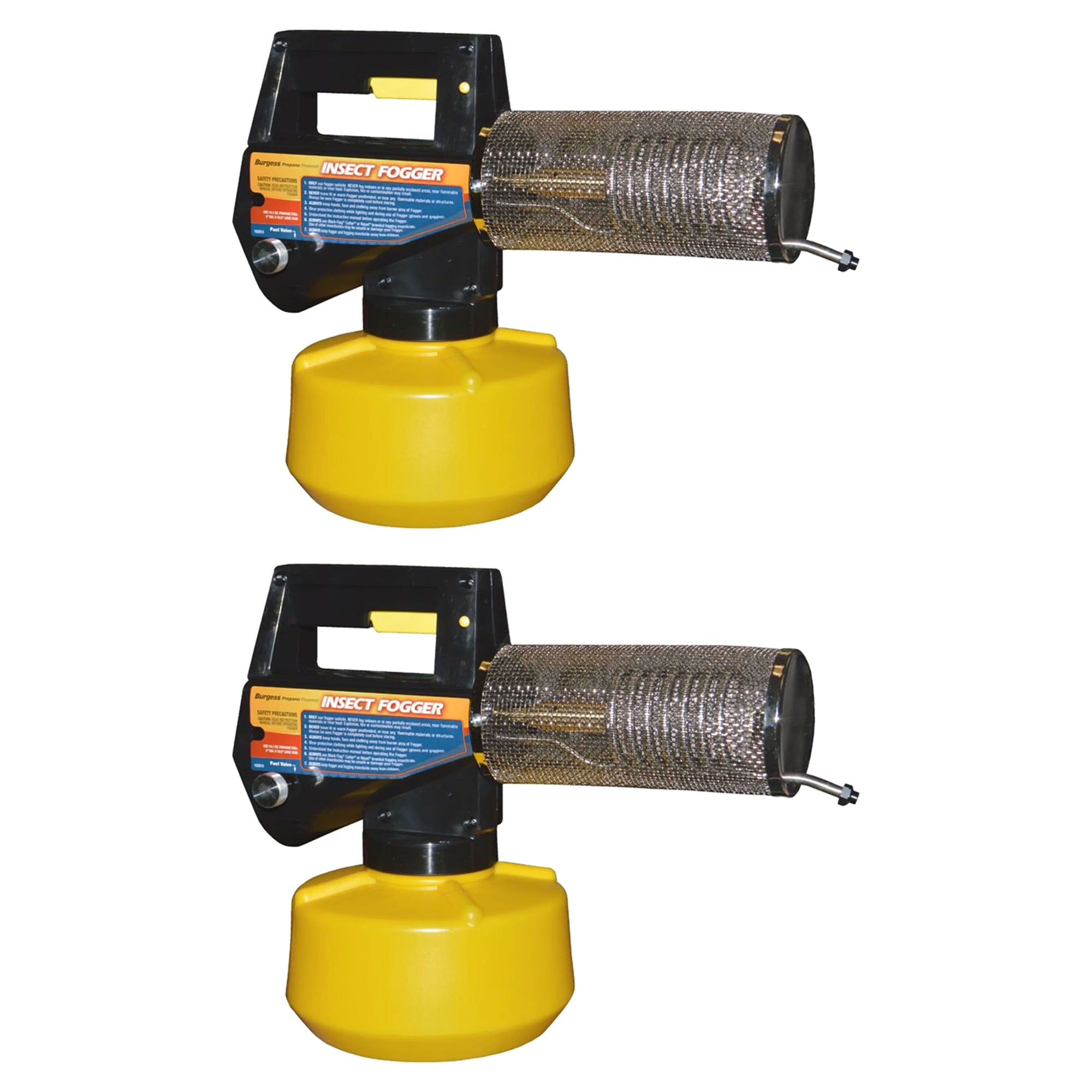 Burgess 2 Pack Odorless Propane Insect Fogger for Yard and Mosquito Control