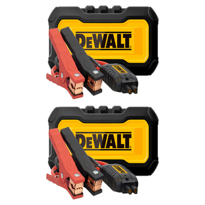 DEWALT 2 Pack 1600 Peak Amp Li-Po Battery Jump Power Starter, Portable Charger