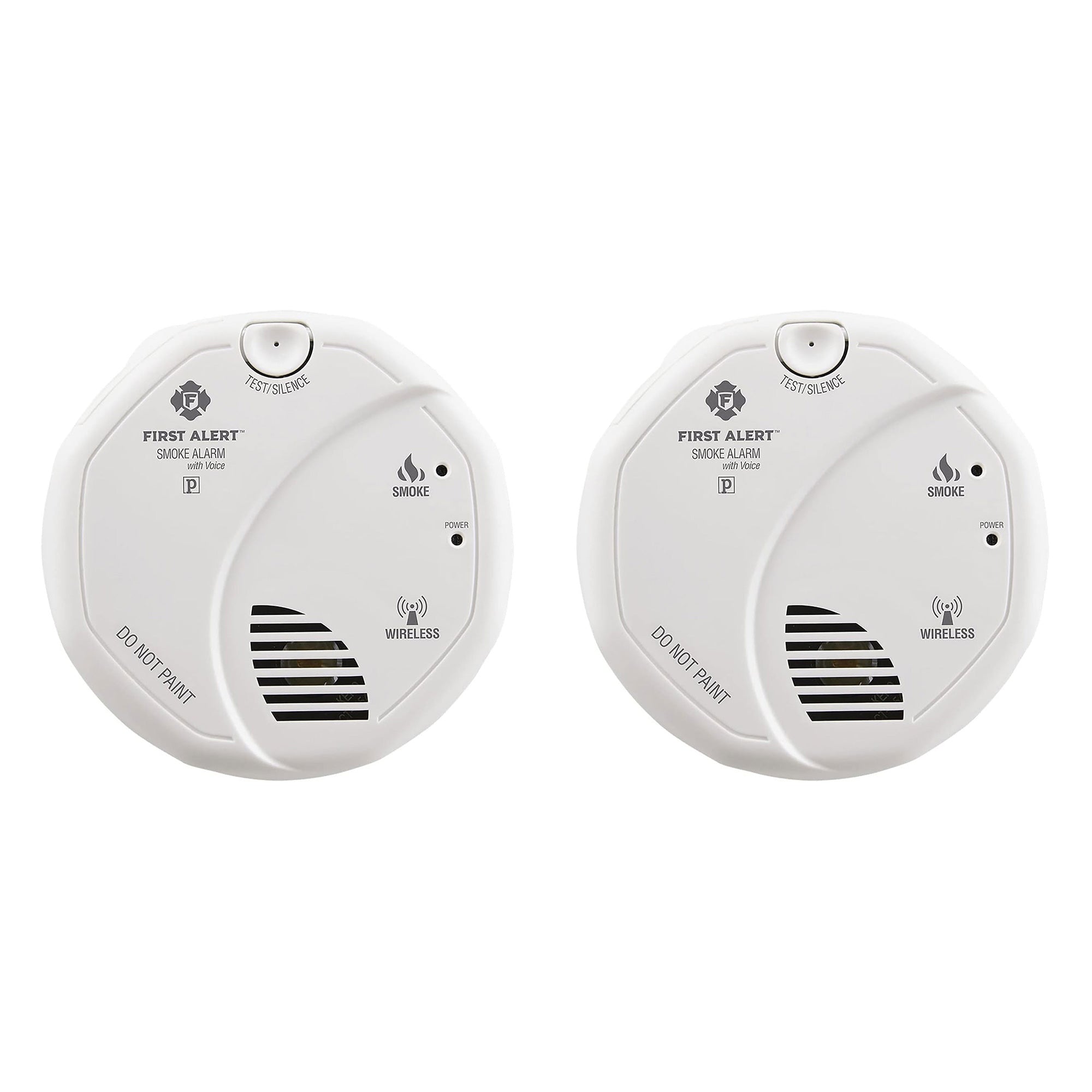 First Alert 2-Pack Smoke and Carbon Monoxide Detector with 120 Volt Battery