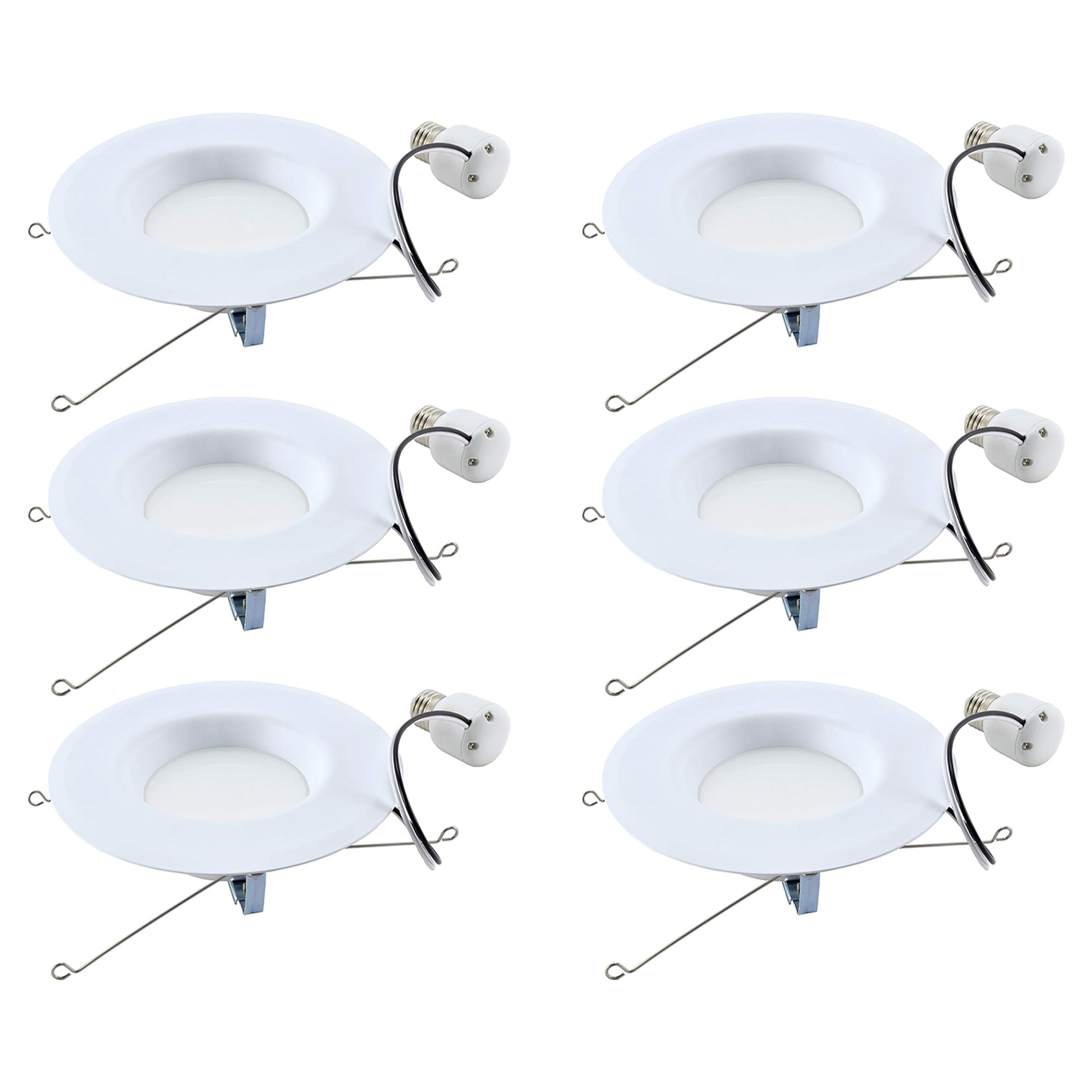GE 6 Pack Lighting Refresh HD LED Light Bulbs, 750 Lumens for Indoor Use, White