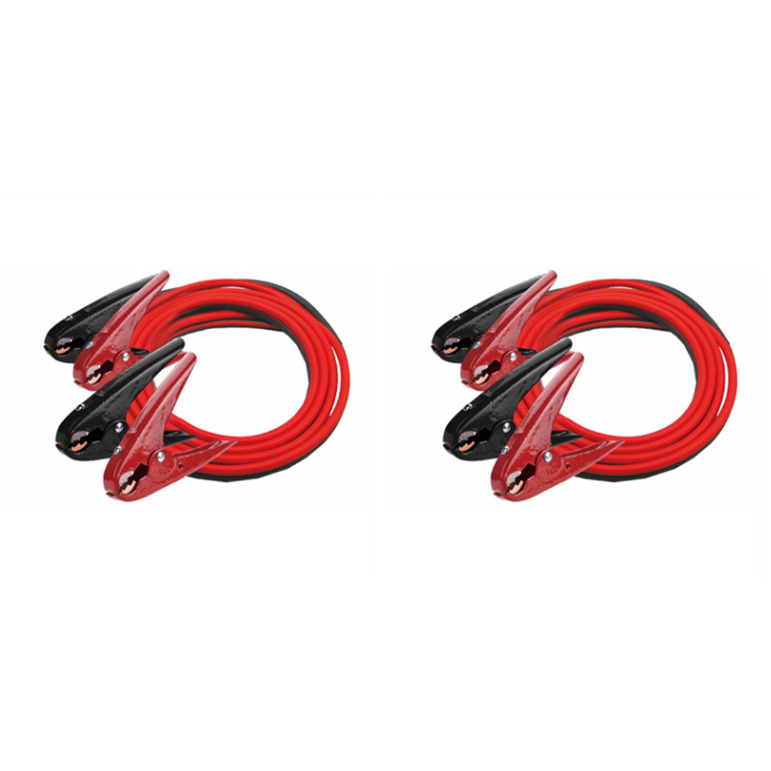 Master Mechanic 2 Pack 2 Gauge Jumper Cables for Car & Truck Battery, 20-Ft