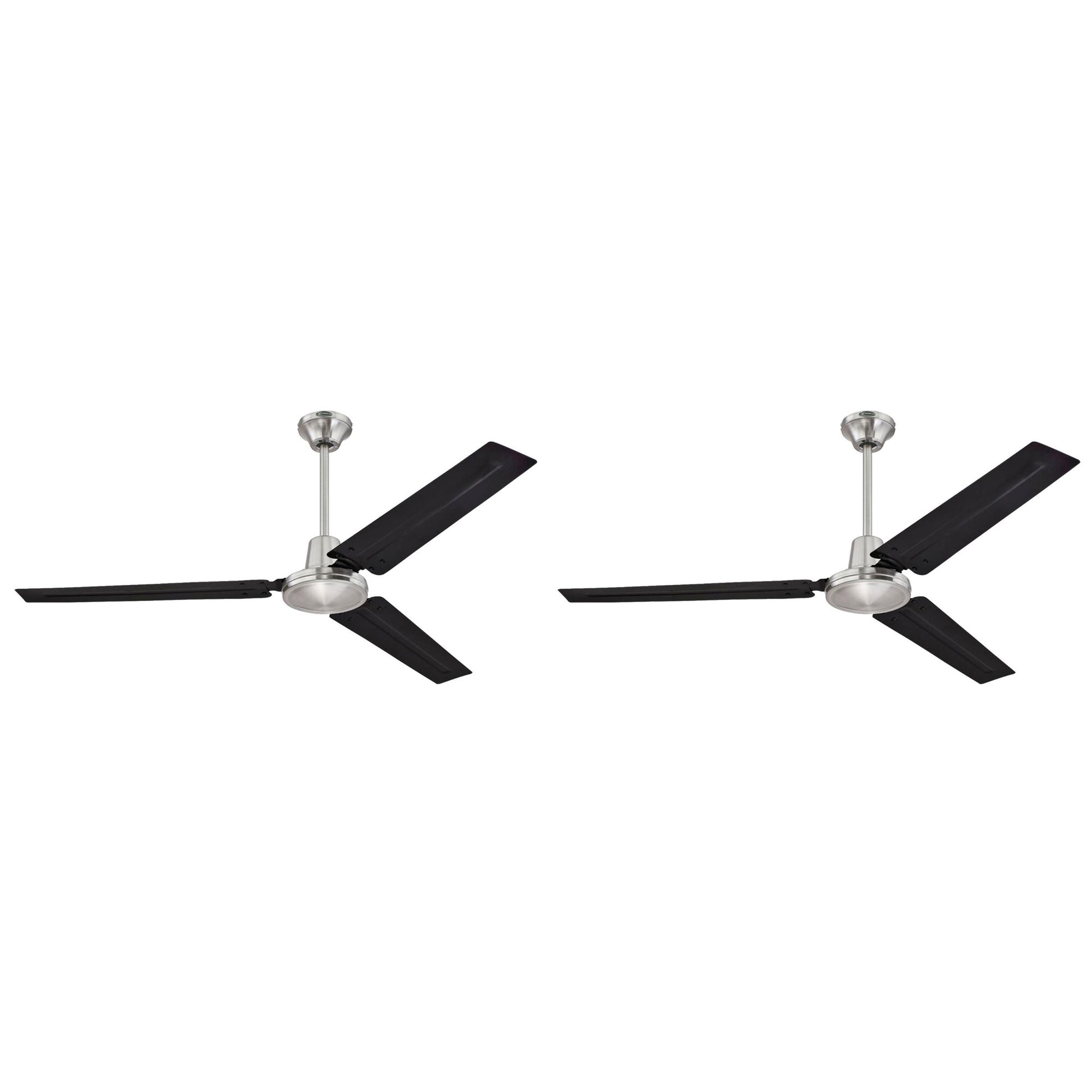Westinghouse 2 Pack Jax 56 Inch Industrial Ceiling Fan for Rooms up to 400 Sq Ft