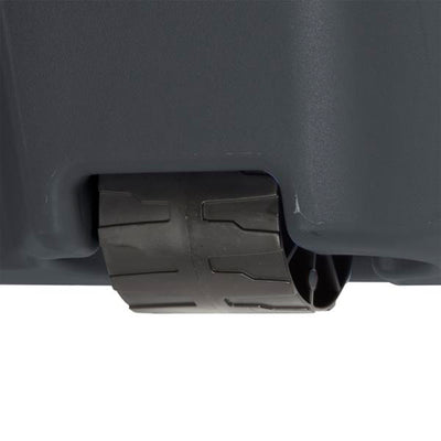 Sterilite 45 Gal Wheeled Latch Tote, Stackable Plastic Storage Bin, Gray, 8 Pack