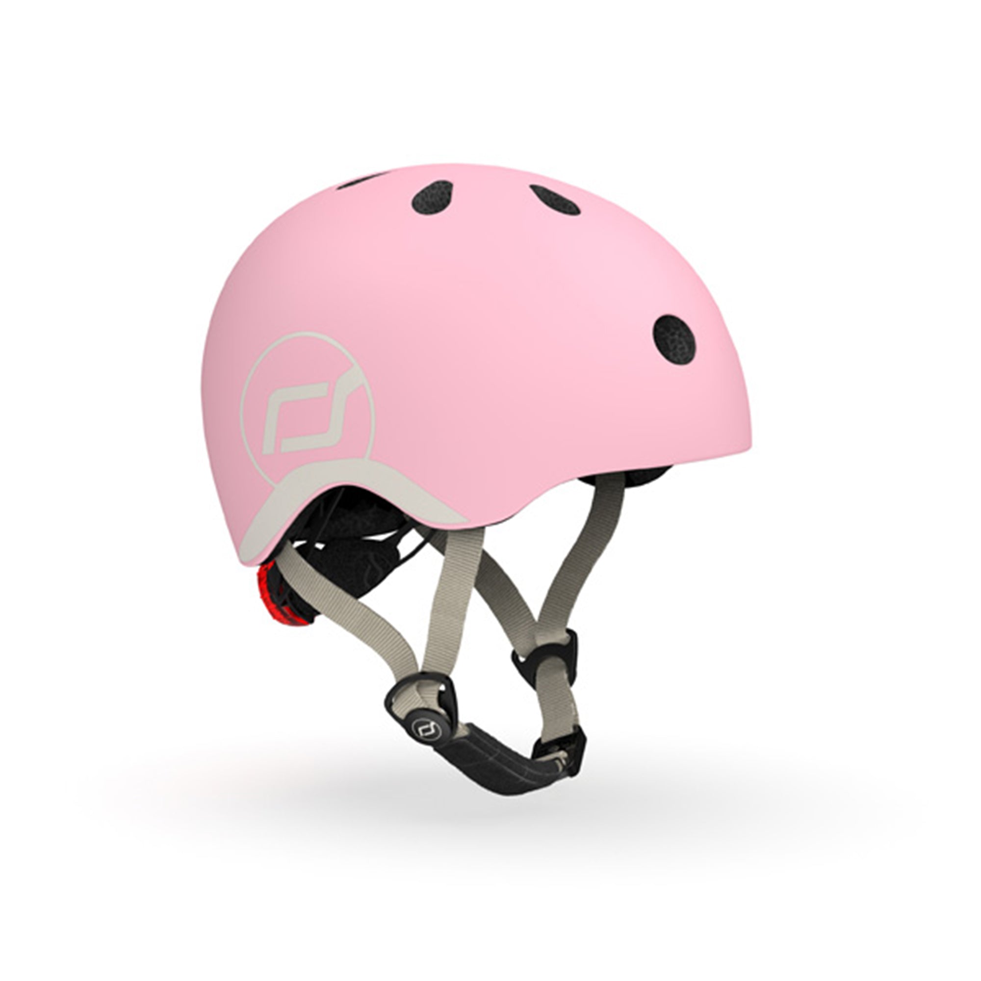Scoot & Ride 2-in-1 Ride-On Scooter Highwaykick 1 and Kids Helmet XXS, Rose - VMInnovations
