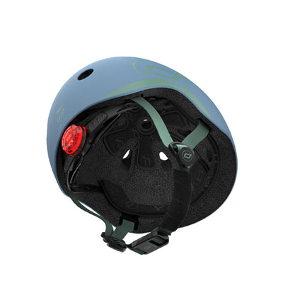 Scoot & Ride Toddler Kids Bike and Scooter Helmet with LED Light, XXS (Open Box) - VMInnovations