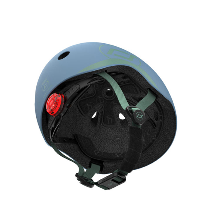 Scoot & Ride Toddler Kids Bike and Scooter Helmet with LED Light, XXS (Open Box)