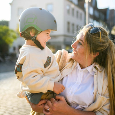 Scoot & Ride Toddler Kids Bike and Scooter Helmet with LED Light, XXS (Open Box) - VMInnovations
