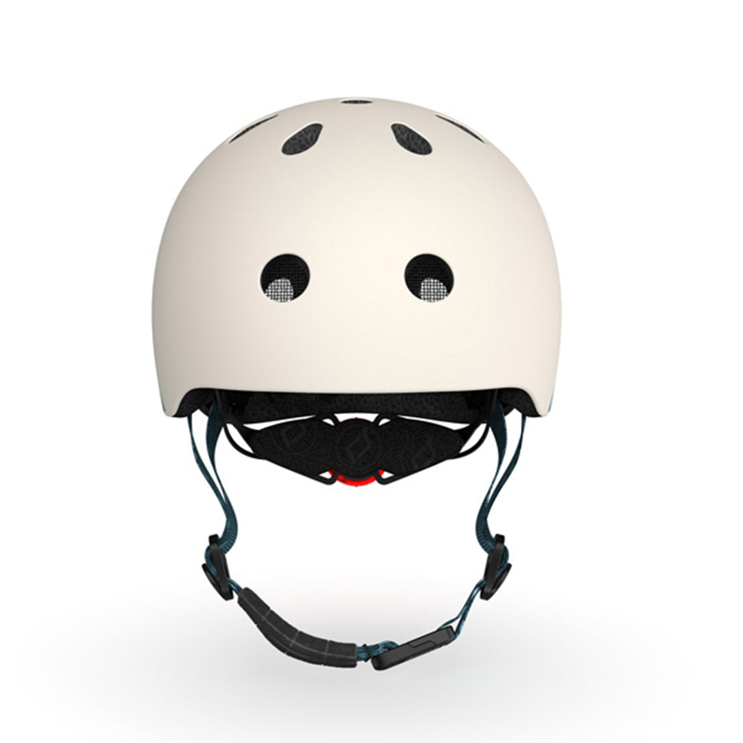 Scoot & Ride Toddler Kids Bike & Scooter Helmet w/LED Light, XXS, Ash (Open Box) - VMInnovations